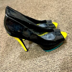 Quips heels only worn once for an 80s theme bday party.